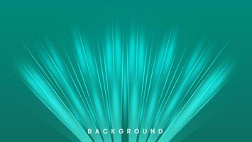 Neon futuristic with green background. Light lines backdrop vector