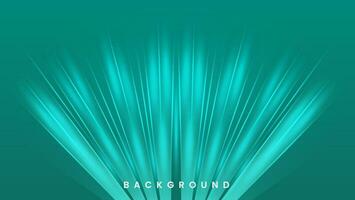 Neon futuristic with green background. Light lines backdrop vector