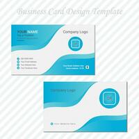 Creative and modern Business Card Design. vector