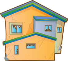 cute Building Cartoon constructions png