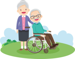 rullstol människor för äldre och handikappade patienter png