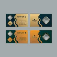 Creative modern name card and business card, Print. vector