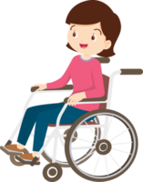 Rollstuhl Menschen zum Alten und behindert Patienten png