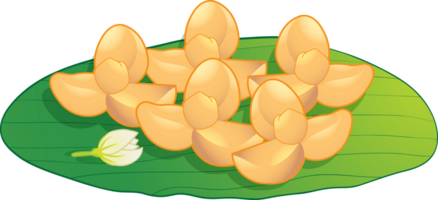 traditionell thai desserter ljuv mat png