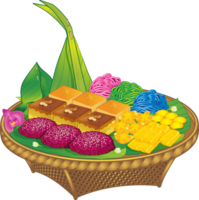 traditioneel Thais desserts zoet voedsel png