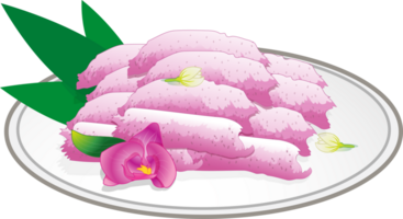 traditionell thai desserter ljuv mat png