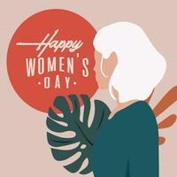 womens day vector illustration good for social media content banner .etc