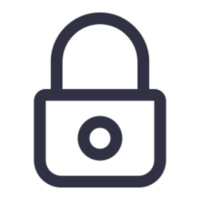 lock illustration design png