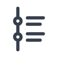 time axis icon design png