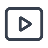 video ikon design png