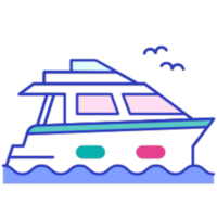 yacht icona design png