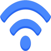 diseño de icono wifi png