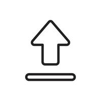 upload icon design vector template