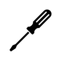 screwdriver icon vector design template simple and modern