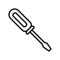 screwdriver icon vector design template simple and modern