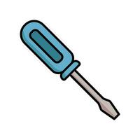 screwdriver icon vector design template simple and modern