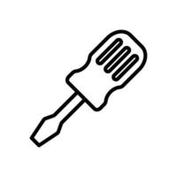 screwdriver icon vector design template simple and modern