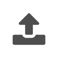 upload icon design vector template