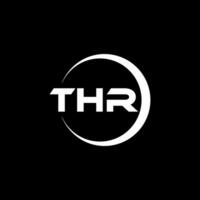 THR Letter Logo Design, Inspiration for a Unique Identity. Modern Elegance and Creative Design. Watermark Your Success with the Striking this Logo. vector