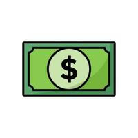 money icon vector design template simple and clean