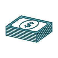 money icon vector design template simple and clean
