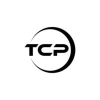 TCP Letter Logo Design, Inspiration for a Unique Identity. Modern Elegance and Creative Design. Watermark Your Success with the Striking this Logo. vector