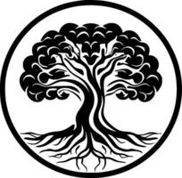 árbol de vida - alto calidad vector logo - vector ilustración ideal para camiseta gráfico