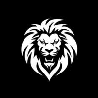 Lion - Minimalist and Flat Logo - Vector illustration