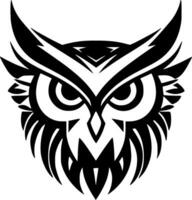 Owl - High Quality Vector Logo - Vector illustration ideal for T-shirt graphic