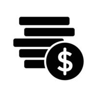 coin money icon design vector template