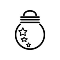 christmas light bulb icon design vector