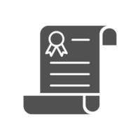 contract icon design vector template