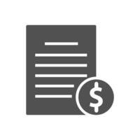 contract icon design vector template