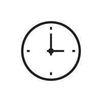 clock icon design vector template