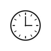 clock icon design vector template