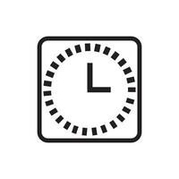 clock icon design vector template