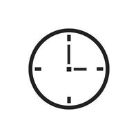 clock icon design vector template