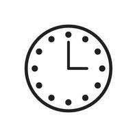 clock icon design vector template