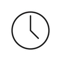 clock icon design vector template