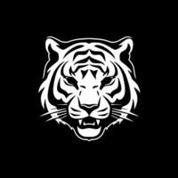 tigre, minimalista y sencillo silueta - vector ilustración