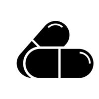 capsule icon design vector template