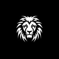 Lion, Minimalist and Simple Silhouette - Vector illustration