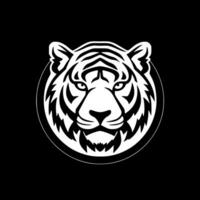 Tiger, Minimalist and Simple Silhouette - Vector illustration