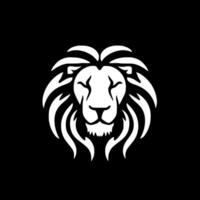 Lion - Minimalist and Flat Logo - Vector illustration