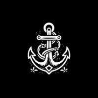 Anchor - High Quality Vector Logo - Vector illustration ideal for T-shirt graphic