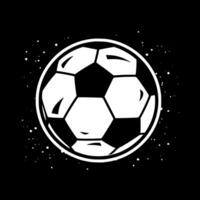 fútbol, minimalista y sencillo silueta - vector ilustración