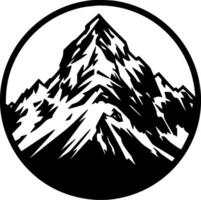 Mountains - High Quality Vector Logo - Vector illustration ideal for T-shirt graphic