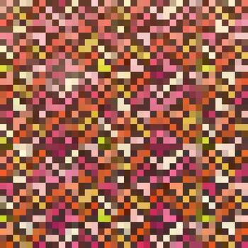 8-bit pixel abstract mosaic pattern vector backdrop geometric background