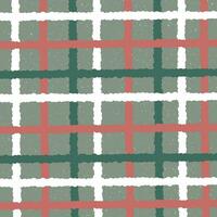 Green and red plaid Scott pattern for Christmas festival photo