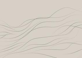 Abstract art background The lines are arranged in order to design the background using brown. To look minimal and modern. Suitable for wallpaper, posters, and fabric patterns. vector